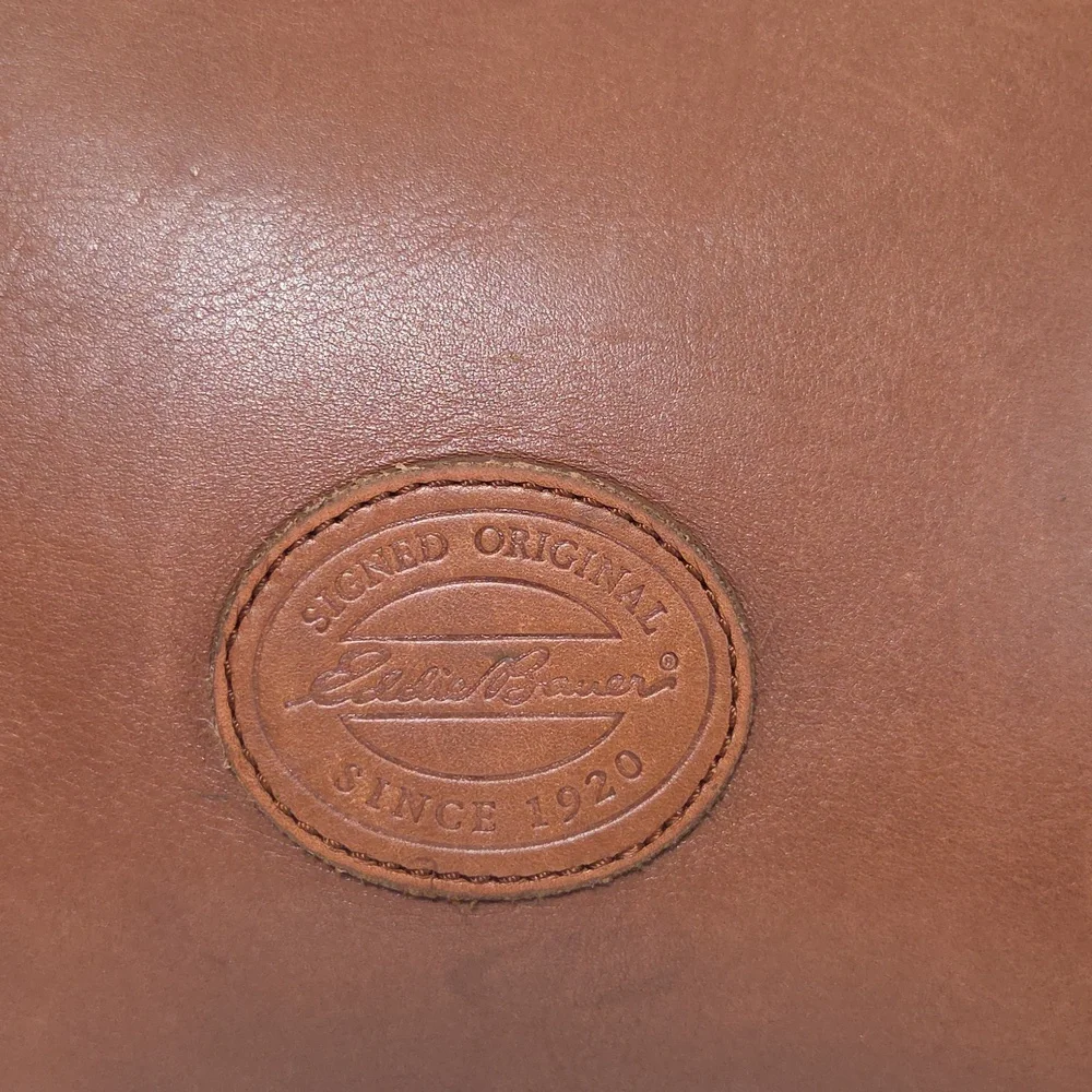 Eddie Bauer Leather Tote Bag